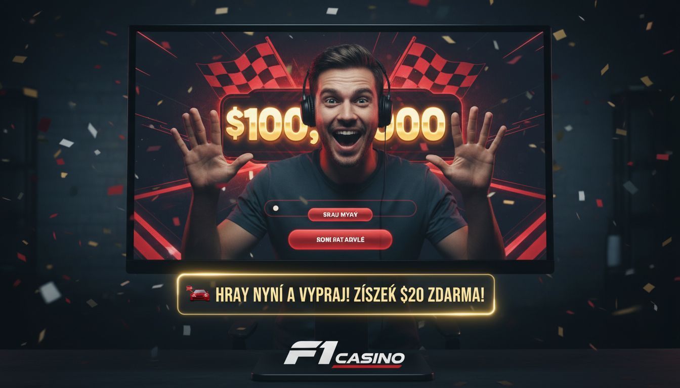 Interfejs F1 Casino z grami i bonusami